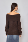 Zwarte off shoulder trui – Veelzijdig te combineren voor casual of chique looks.
