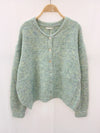 Elegant mintkleurig vest met knopen – stijlvol en veelzijdig, gemaakt van zachte premium stof.
