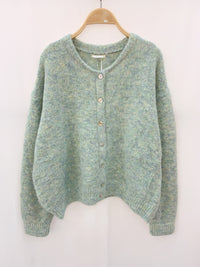 Elegant mintkleurig vest met knopen – stijlvol en veelzijdig, gemaakt van zachte premium stof.