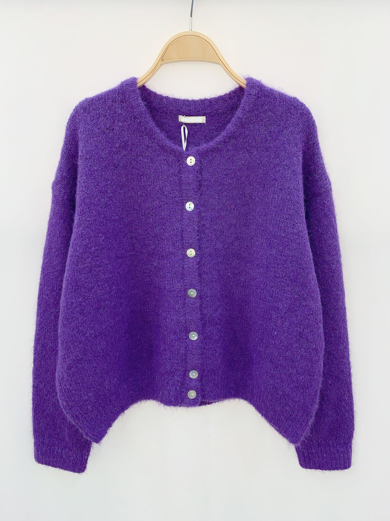 Elegant paars vest met knopen – Luxe uitstraling voor elke gelegenheid.
