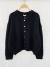Elegant zwart vest met knopen – Luxe en stijlvol voor elke gelegenheid.