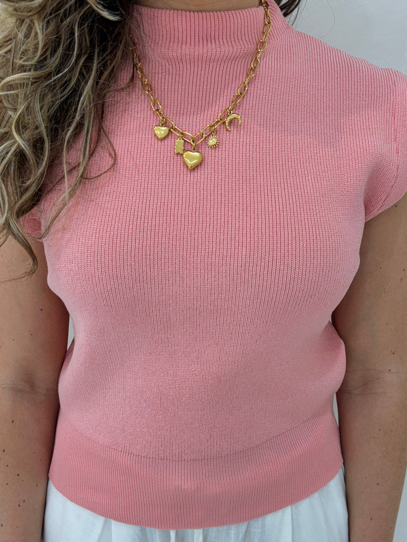 Top Luc-ce pink