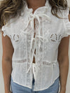 Broderie top Nina