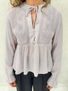 Lila Elegante Blouse