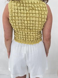 Lola top moss Green