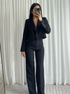 Kreukvrije zwarte pantalon – elegant en tijdloos